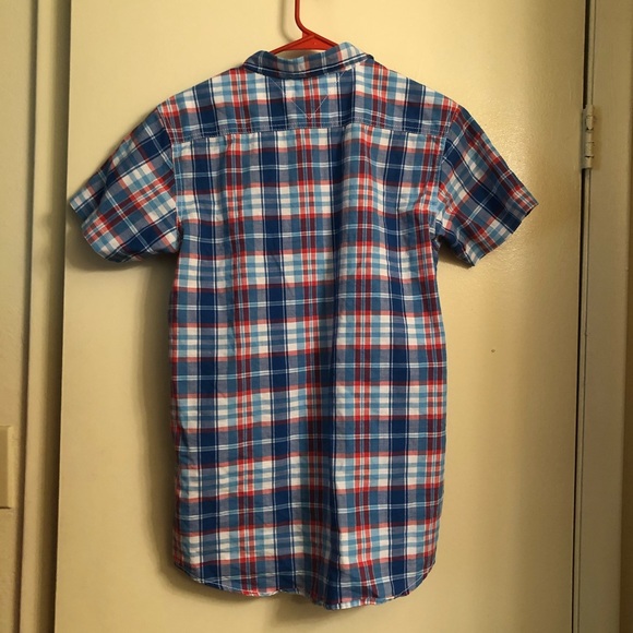 Boys Tommy Hilfiger Short Sleeves Button Down - Picture 7 of 8